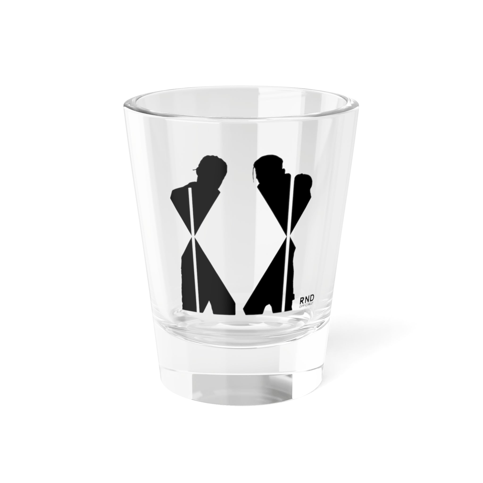 RND OFFICIALLY SHADOW SHOT GLASS